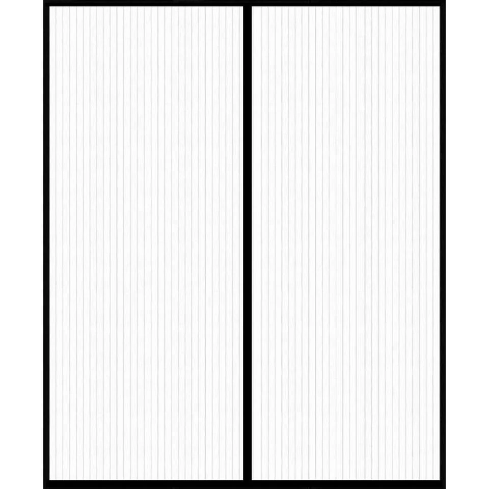 O'DADDY® Deurgordijn - Vliegengordijn Magnetisch XXL - 184x230 - Zwart - Afbeelding 4