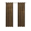 LW Collection Gordijnen Bruin 270x290cm Chenille Kant En Klaar 1 Stuk