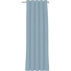 TODAY Kant En Klaar Isolerend En Verduisterend Gordijn Met Ringen - Denim