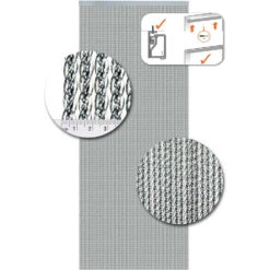 Vliegengordijnenexpert Venetië Vliegengordijn 100x240 Cm