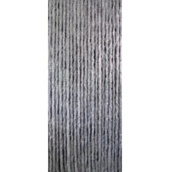 Vliegengordijn Kattenstaart Grijs/Wit Gemêleerd 120cm