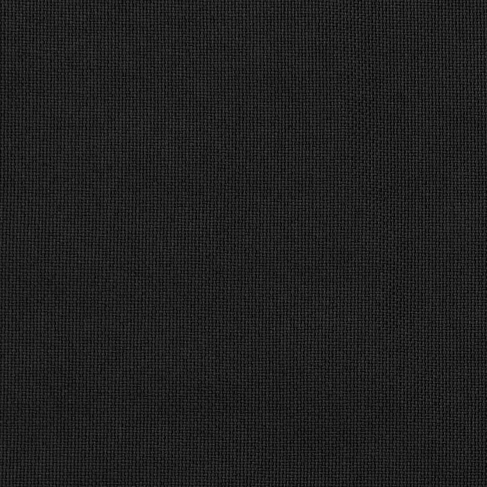 VidaXL Gordijn Linnen-look Verduisterend Met Haken 290x245 Cm Zwart - Afbeelding 4