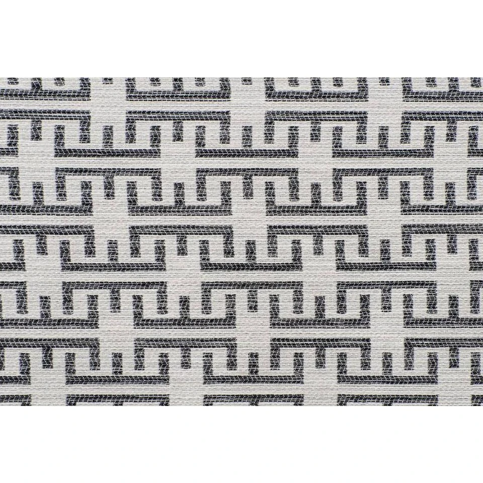 Gordijnstof Praag - Zwart/wit - Afbeelding 2