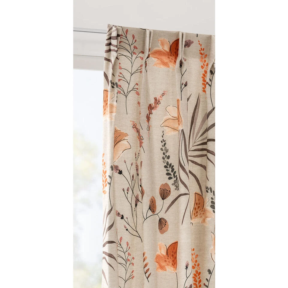 Gordijnstof Lauren - Taupe - Afbeelding 2