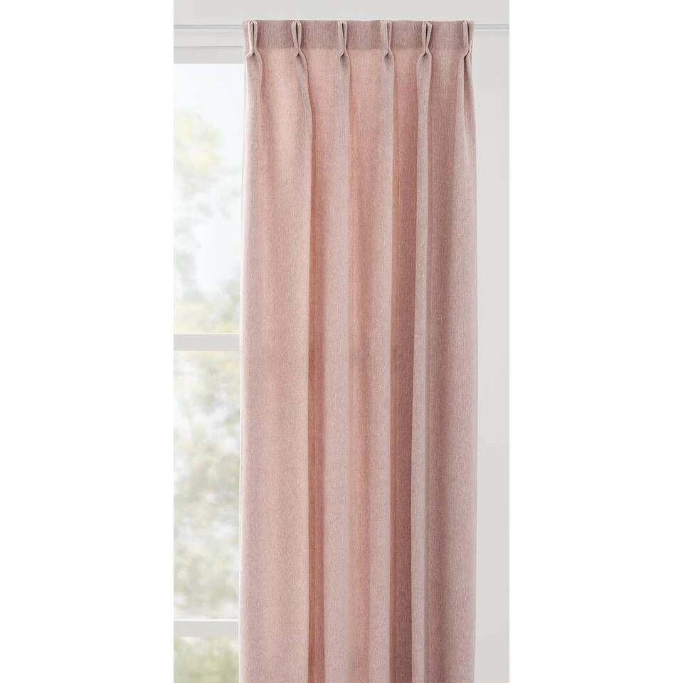 Gordijnstof Steve - Lichtroze