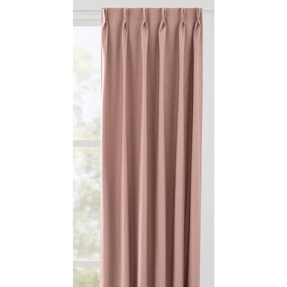 Gordijnstof Vince - Roze