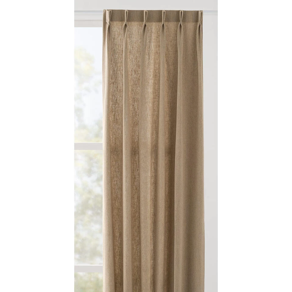 Gordijnstof Bologna - Taupe