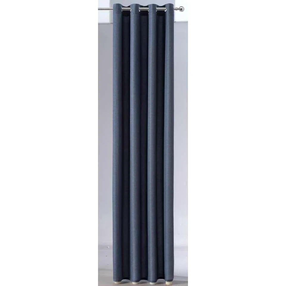 Gordijn Peter - Blauw - 280x140 Cm (1 Stuk)