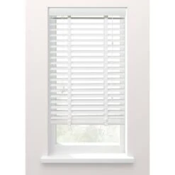 Fenstr Jaloezie Hout 50 Mm Wit - 180x180 Cm
