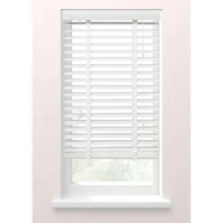 Jaloezie Houtlook 50 Mm Wit - 160x175 Cm