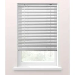 Fenstr Jaloezie Aluminium 25 Mm Zilver - 80x180 Cm