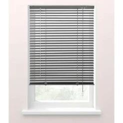 Fenstr Jaloezie Aluminium 25 Mm Antraciet - 80x250 Cm