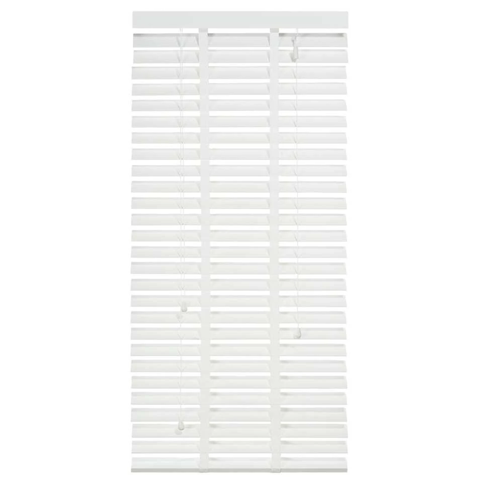 Fenstr Jaloezie Hout 50 Mm Wit - 60x130 Cm - Afbeelding 2