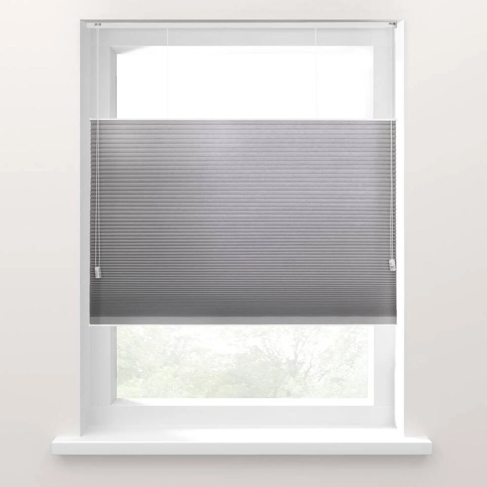 Fenstr Plissé Dubbel Antraciet - 100x180 Cm - Afbeelding 2