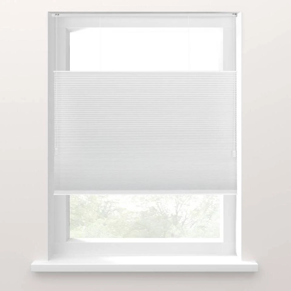 Fenstr Plissé Dubbel Verduisterend Wit - 80x180 Cm - Afbeelding 2