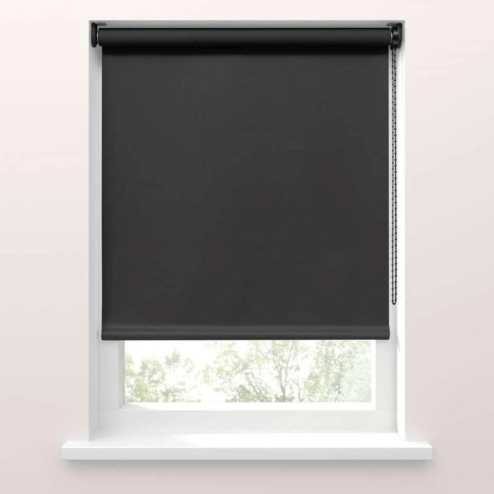 Fenstr Rolgordijn Lichtdoorlatend Antraciet - 90x240 Cm