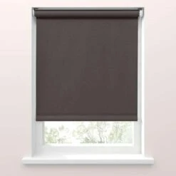 Fenstr Rolgordijn Verduisterend Bruingrijs - 150x190 Cm