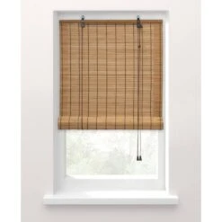 Fenstr Rolgordijn Bamboe Lichtbruin - 60x180 Cm