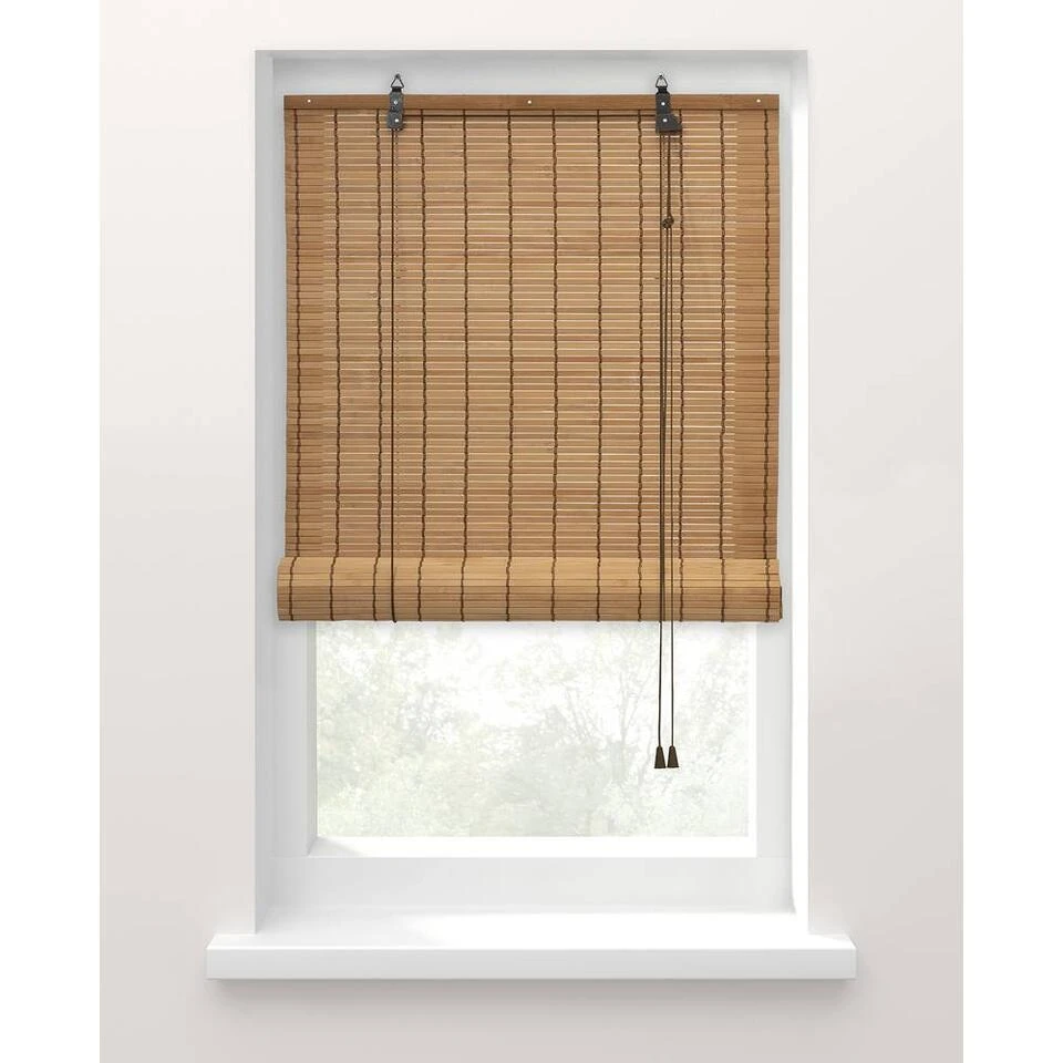Fenstr Rolgordijn Bamboe Lichtbruin - 75x180 Cm