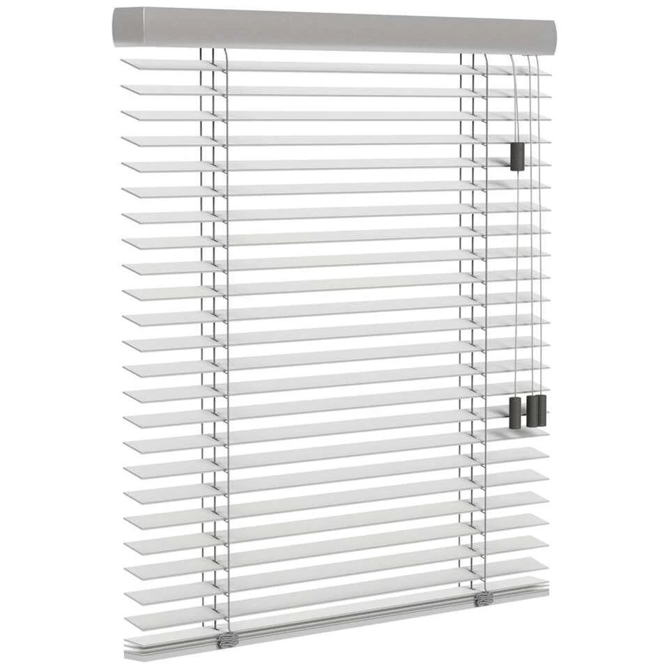 Fenstr Houten Jaloezie New York 50mm - Lichtgrijs (20017) - Afbeelding 3