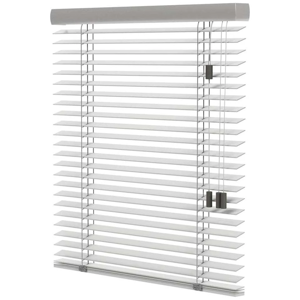 Fenstr Houten Jaloezie New York 50mm - Lichtgrijs (20017) - Afbeelding 4