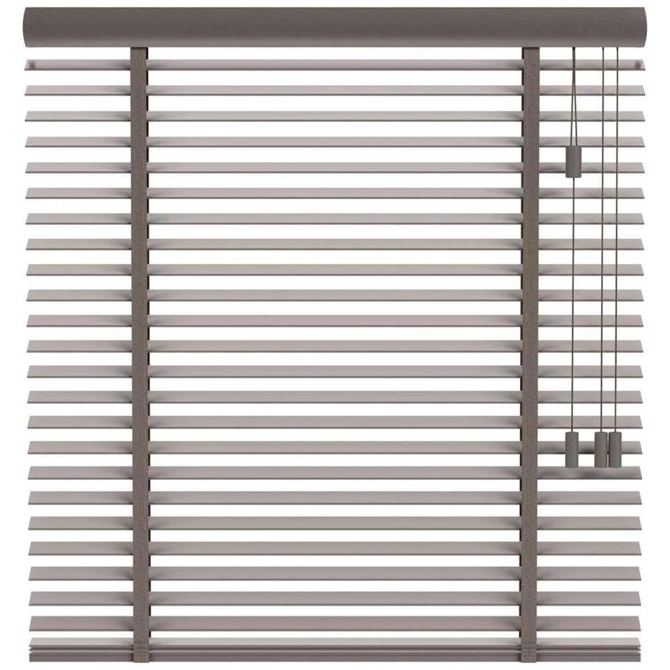 Fenstr Houten Jaloezie New York 50mm - Taupe (30011) - Afbeelding 2