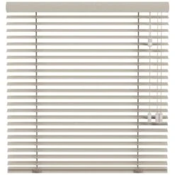 Fenstr Houten Jaloezie Praag 50mm - Linnen (25508)