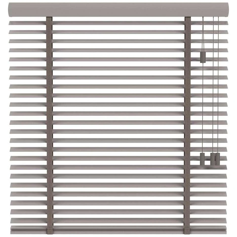 Fenstr Houten Jaloezie Kopenhagen 50mm - Taupe (30012) - Afbeelding 2