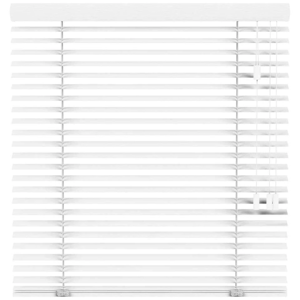 Fenstr Houten Jaloezie Kopenhagen 50mm - Sneeuwwit (10010)