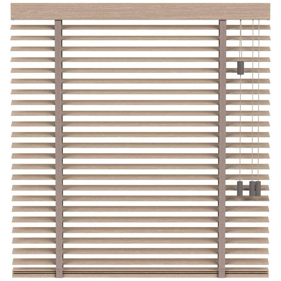 Fenstr Houten Jaloezie Oslo 50mm - Eiken (25902) - Afbeelding 2