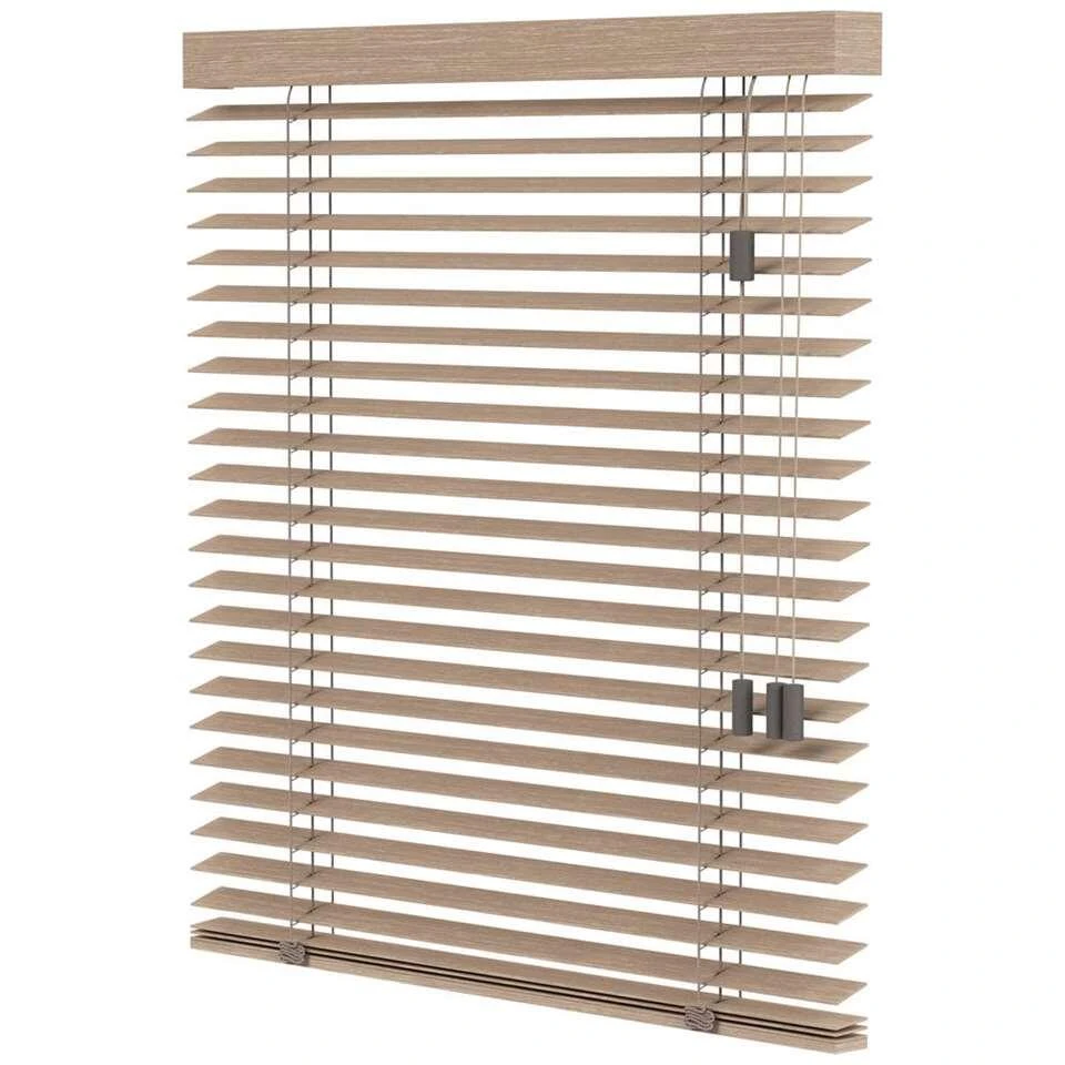 Fenstr Houten Jaloezie Oslo 50mm - Eiken (25902) - Afbeelding 4