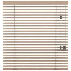 Fenstr Houten Jaloezie Oslo 50mm - Eiken (25902)