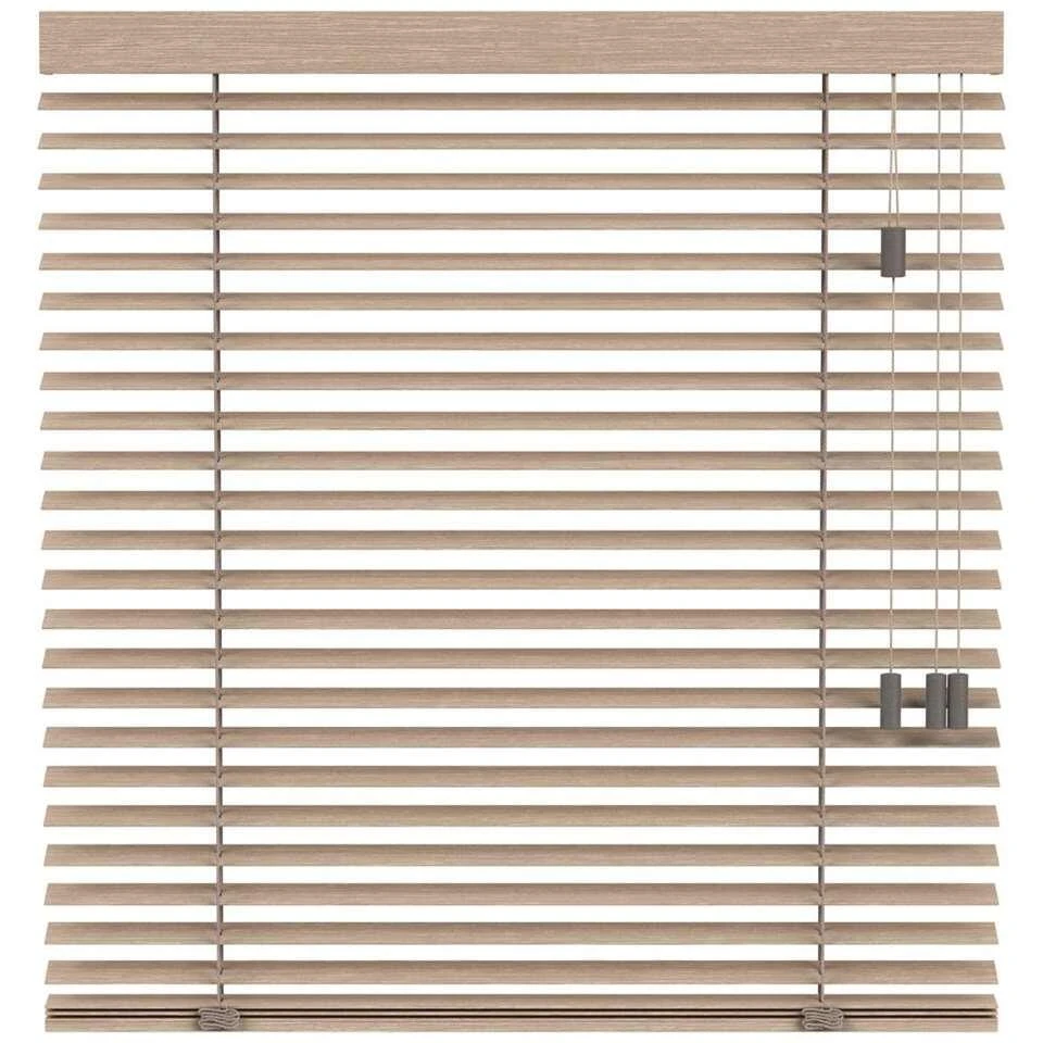 Fenstr Houten Jaloezie Oslo 50mm - Eiken (25902)