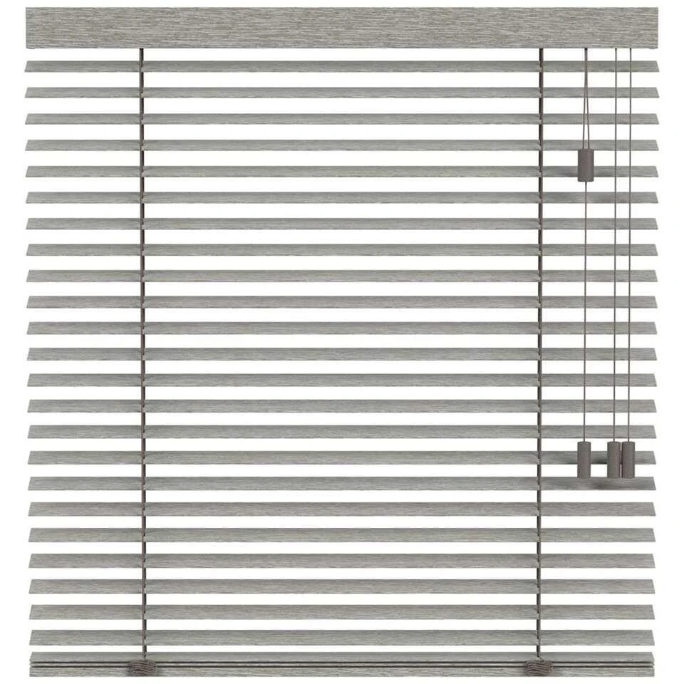 Fenstr Houten Jaloezie Oslo 50mm - Grijs Eiken (20901)
