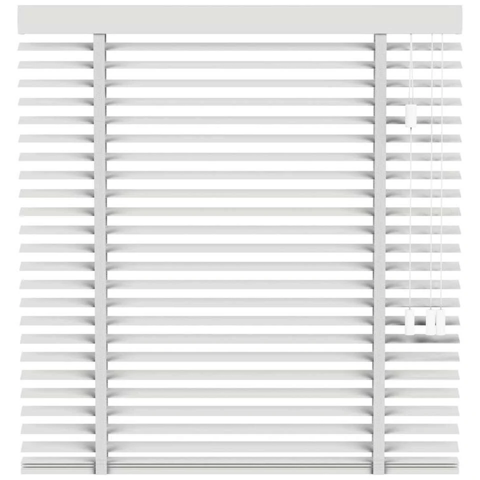 Houtlook Jaloezie 50mm - Off-white (10711) - Afbeelding 2