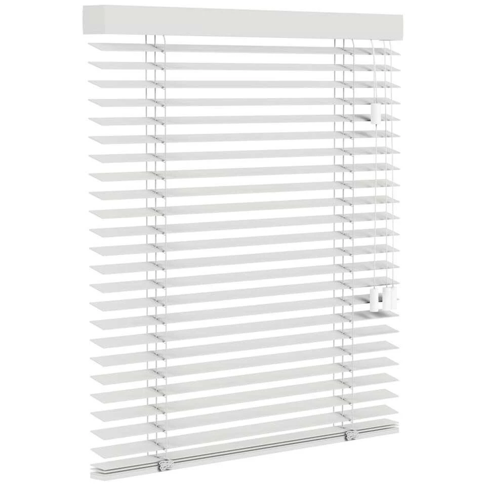 Houtlook Jaloezie 50mm - Off-white (10711) - Afbeelding 3