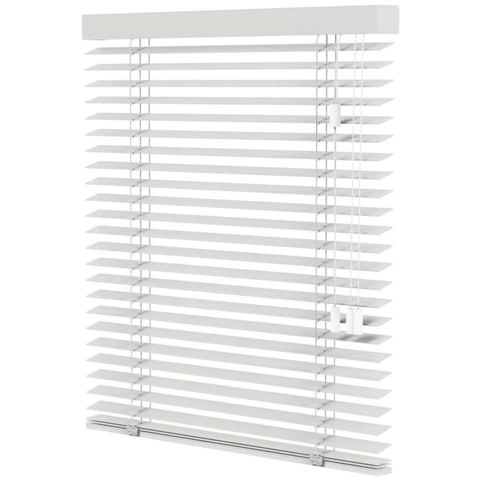 Houtlook Jaloezie 50mm - Off-white (10711) - Afbeelding 4