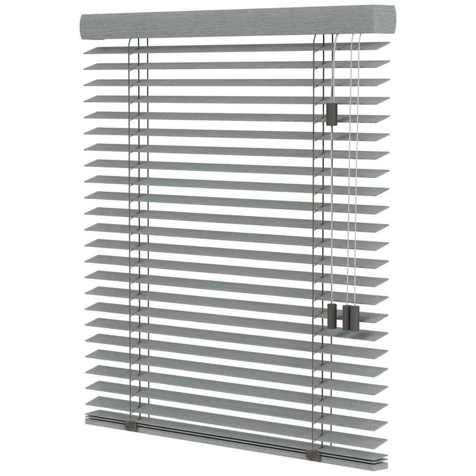 Fenstr Bamboe Jaloezie Miami 50mm - Grijs (20223) - Afbeelding 4