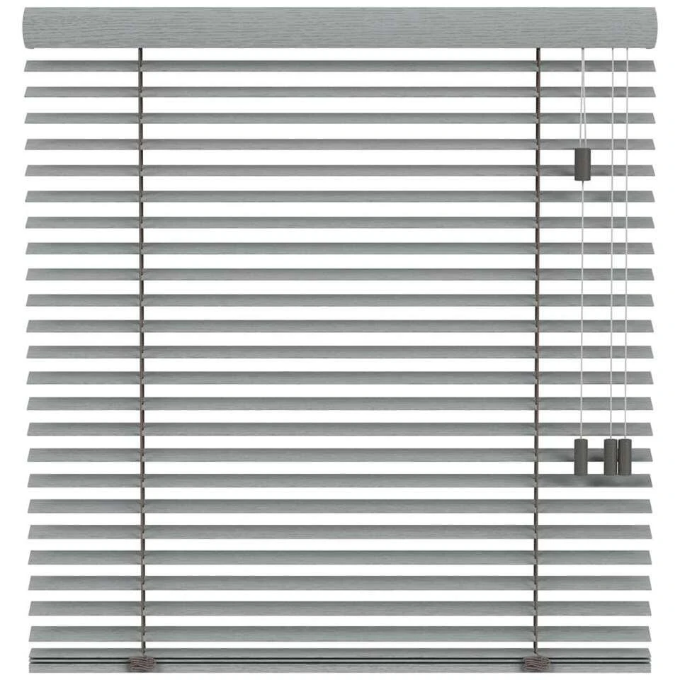 Fenstr Bamboe Jaloezie Miami 50mm - Grijs (20223)