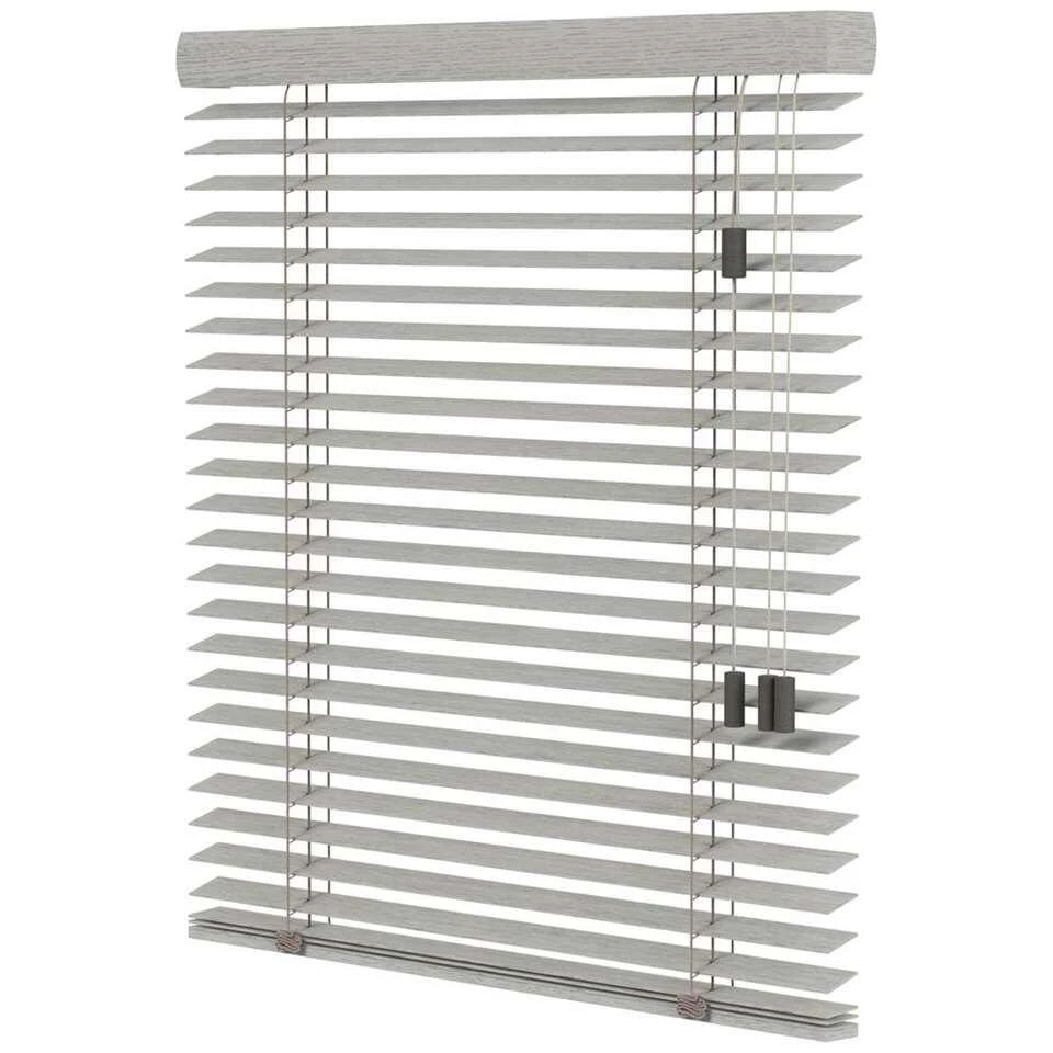 Fenstr Bamboe Jaloezie Miami 50mm - Lichtgrijs (20018) - Afbeelding 4