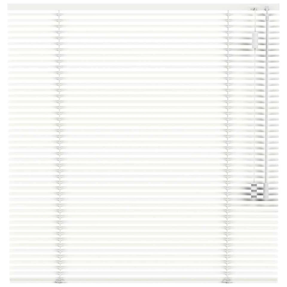 Fenstr Aluminium Jaloezie 25mm Mat - Wit (10332)