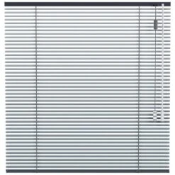 Fenstr Aluminium Jaloezie 25mm Metallic - Blauw (35301)