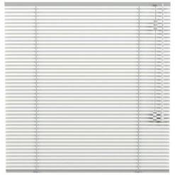 Fenstr Aluminium Jaloezie 25mm Extra Mat - Lichtgrijs (20037)