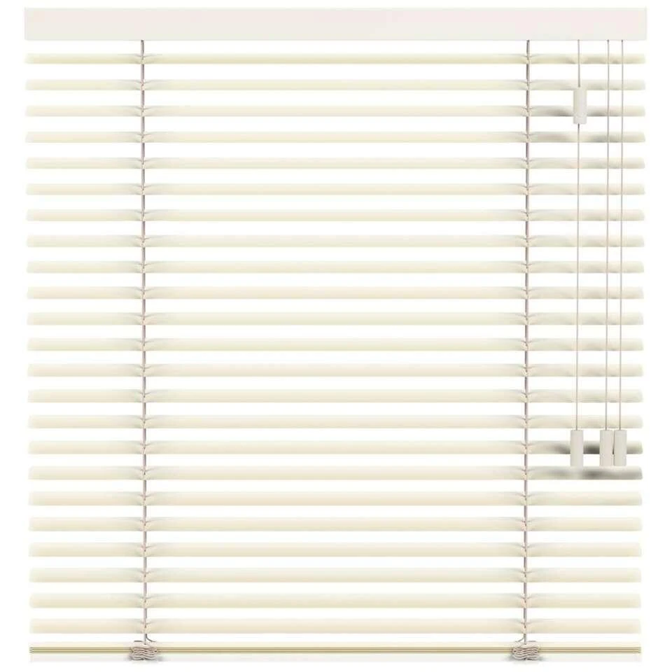 Fenstr Aluminium Jaloezie 50mm Standaard Lak - Crème (25008)