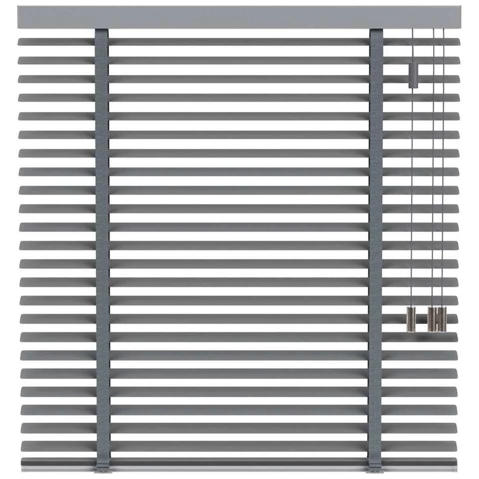 Fenstr Aluminium Jaloezie 50mm Extra Mat - Grijs (20236) - Afbeelding 2
