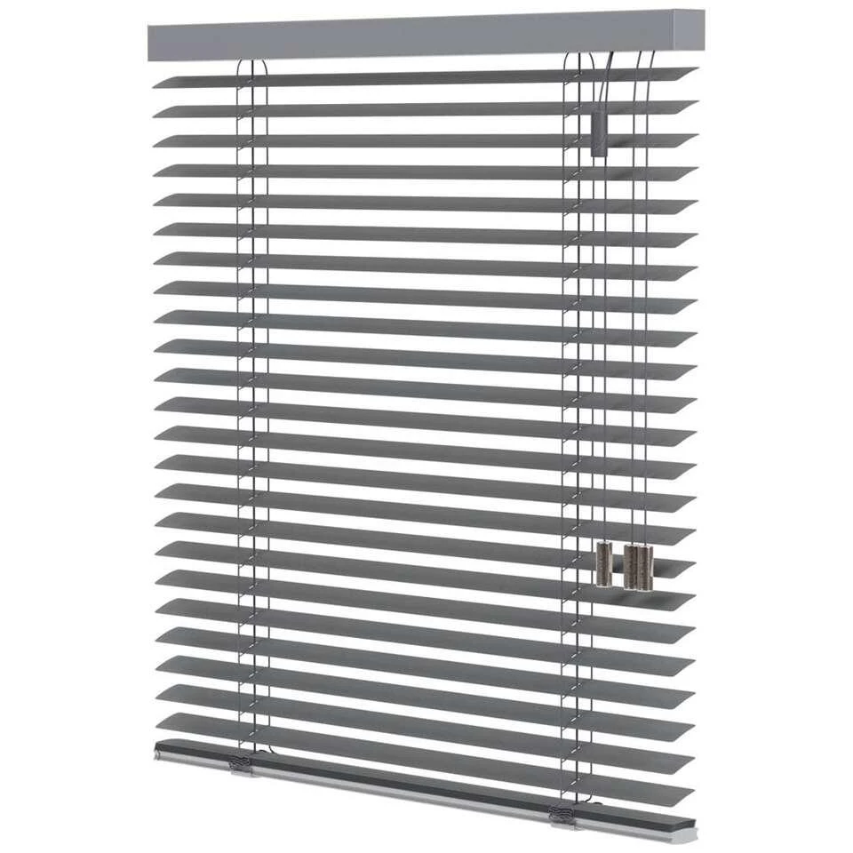 Fenstr Aluminium Jaloezie 50mm Extra Mat - Grijs (20236) - Afbeelding 4
