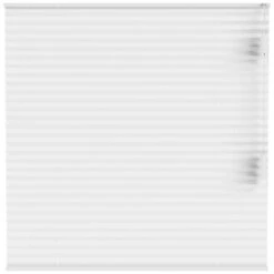 Plisségordijn Enkel 20mm Transparant - Wit (10319)