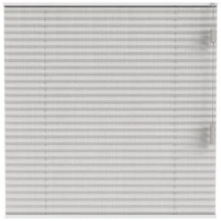 Fenstr Plisségordijn Genua Enkel 20mm Transparant - Linnen (25509)