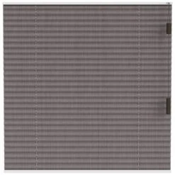 Fenstr Plisségordijn Edinburgh Enkel 20mm Transparant - Bruin (30803)