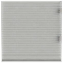 Fenstr Plisségordijn Sidney Dubbel 25mm Transparant - Linnen (25513)